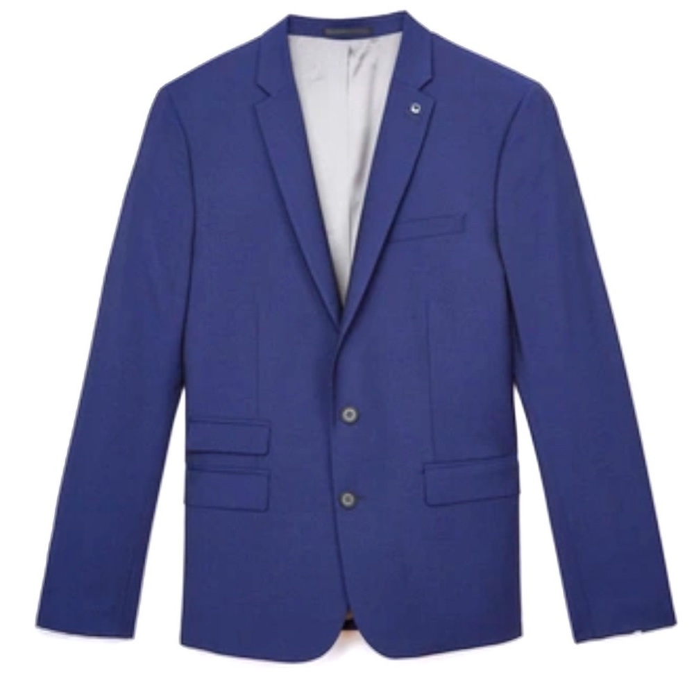 THE KOOPLES - Marine Officer Slim Fit Blazer in Navy - size 34 - Picture 2 of 13
